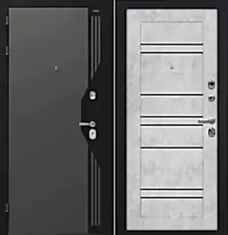 VERSO / Букле серый / Бетон снежный