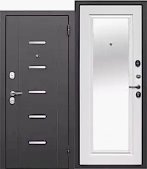 7,5 см Гарда Серебро Зеркало Белый ясень 