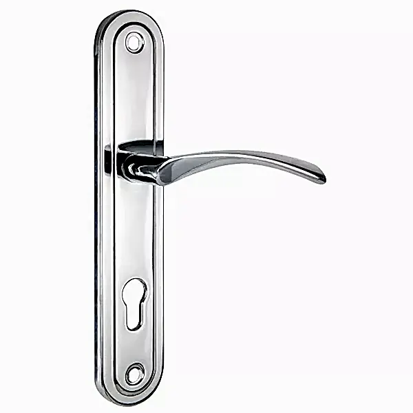 Ручка Punto (Пунто) на планке HANDLE90.CRONA.04-85 (P90 8504 CRONA) CP хром 